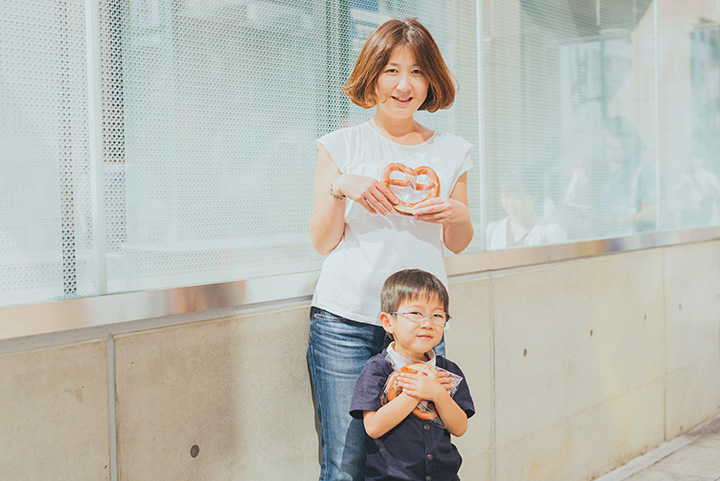 S.Kさんと息子さん 