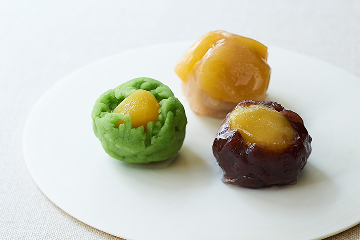 ＜庵月堂＞栗の上生菓子　イメージ
