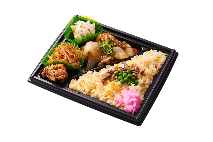 ＜桂林プレミアム＞豚の生姜焼きチャーハン弁当