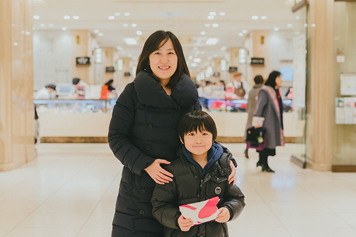 A.Yさんと息子さん