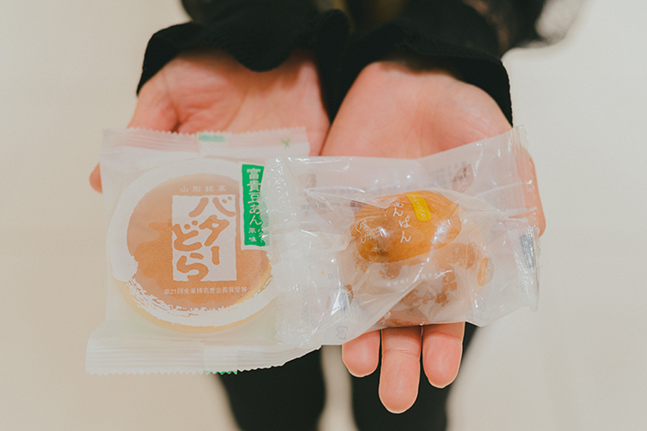 ＜長榮堂＞と＜信州 里の菓工房＞のお菓子