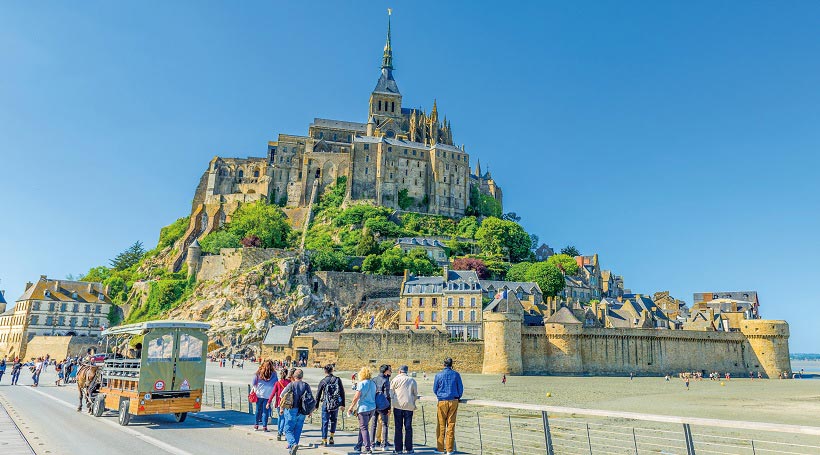 モン・サン・ミッシェルと北フランスの田舎町