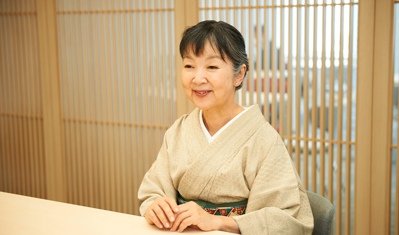 ゆかたで始めるきもの 山崎陽子さん×銀座三越コラボ企画|三越 ゆかた