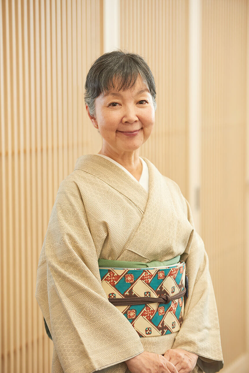 ゆかたで始めるきもの 山崎陽子さん×銀座三越コラボ企画|三越 ゆかた
