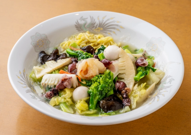 春野菜のあんかけ焼きそば（塩味）
