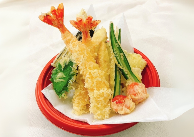 初夏天ぷら盛り