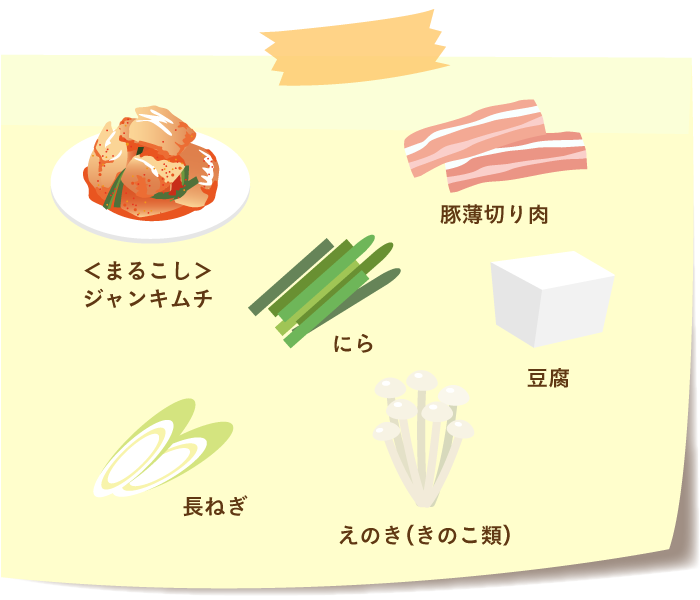 まるこし 鍋おすすめの具材