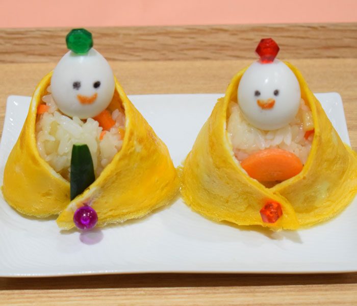 お子さまクッキング教室～おひなさま ちらし寿司作り～