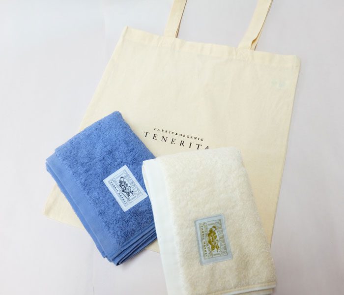 テネリータオリジナルコットンバッグとタオルのお得なセット販売中