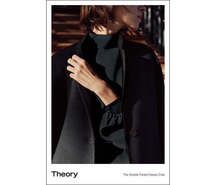 Theoryコートフェア「Top Coat」