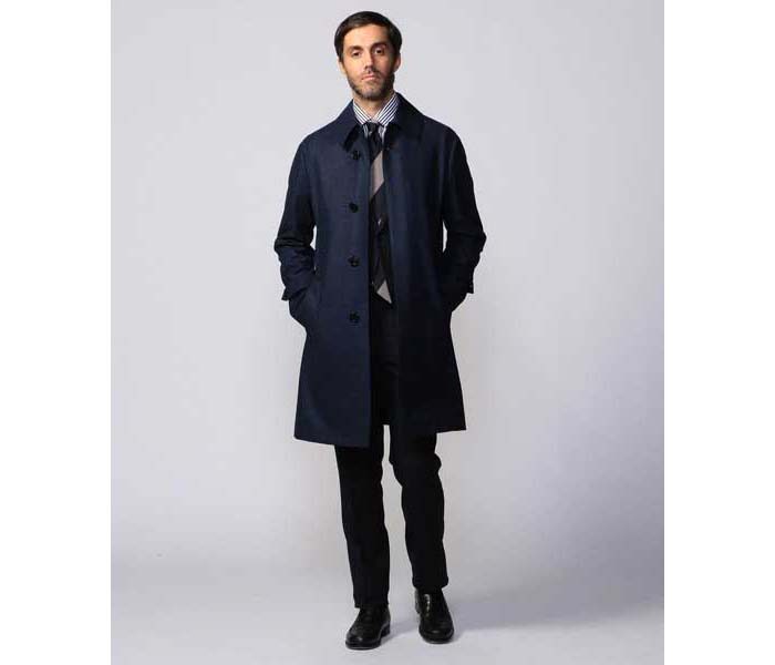 ERNENEGILDO ZEGNA NANOSPHERE ステンカラーコート