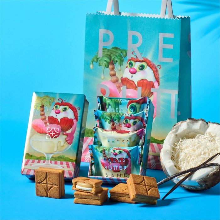 ＜プレスバターサンド＞「PRESS BUTTER SAND」×「ArtSticker」コラボ商品が登場！
  