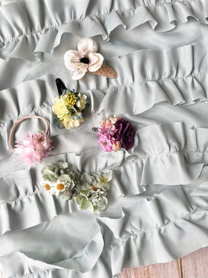 ＜ Machilda ＞花のヘアアクセサリー　ワークショップ　