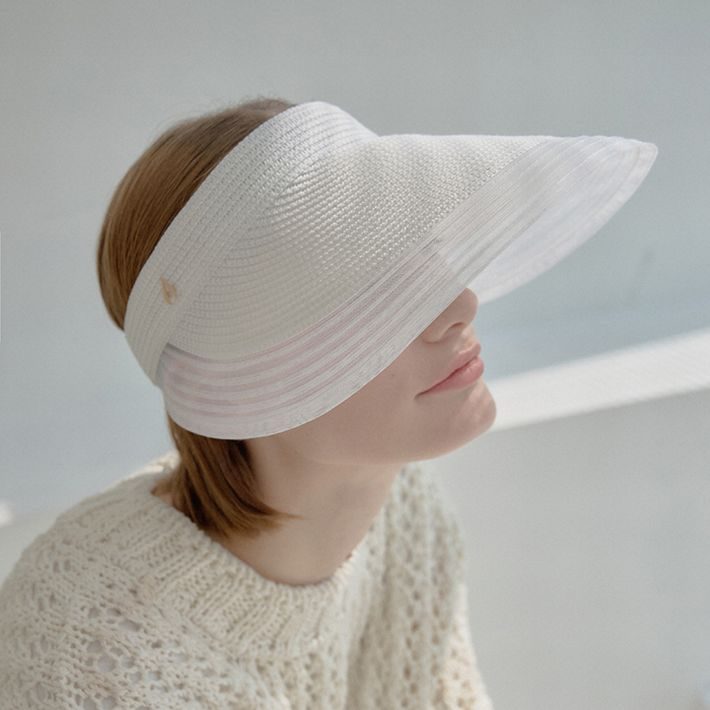 Monica Half Cap _ Beige - SHINJEO