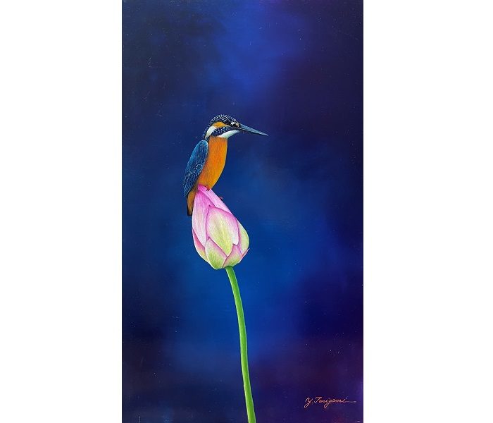 ‐野鳥の歌声‐谷上裕二  絵画展