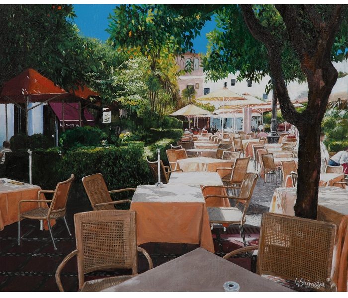 ‐スペインの詩情を描く‐島津豪亮  油絵展