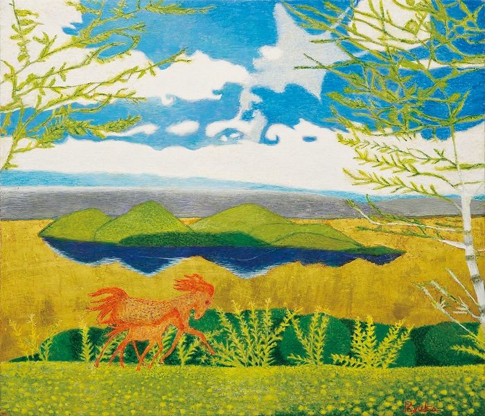 ‐黄金テンペラの世界‐ 高田 龍子  洋画展