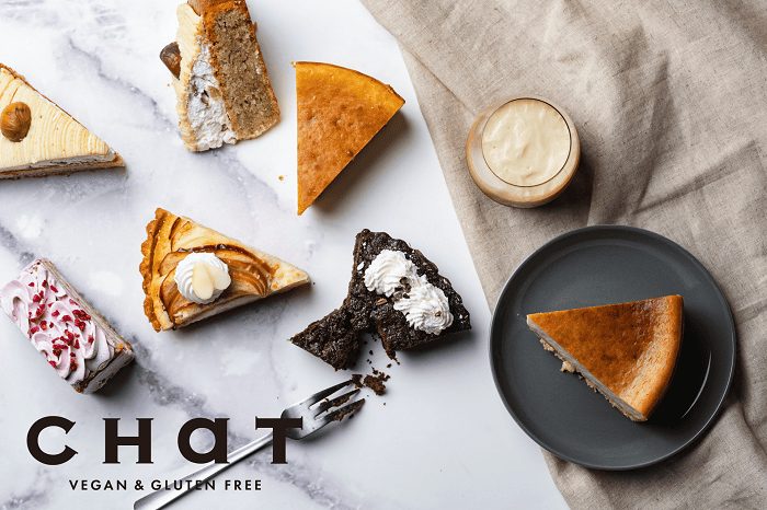 〈CHaT VEGAN AND GLUTENFREE〉ヴィーガン＆グルテンフリースイーツのご案内      