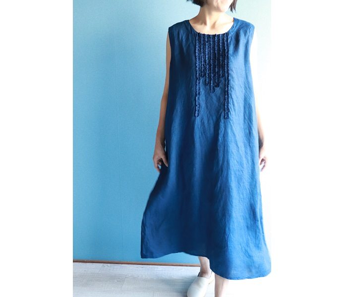 〈倉敷/高城染工〉インディゴブルーの夏の服