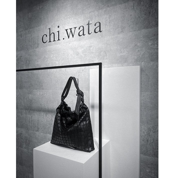 chi.wata チワタ ショルダーバッグ ブラック-